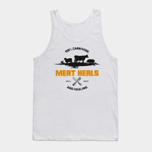 100% Carnivore and Healing Since 2021 Tank Top